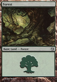 Forest 4 - Duels of the Planeswalkers