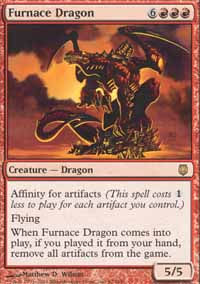 Furnace Dragon - Darksteel