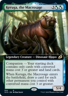 Keruga, the Macrosage - Ikoria Lair of Behemoths