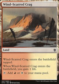 Wind-Scarred Crag - Khans of Tarkir