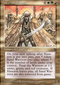 Hazezon Tamar - Legends