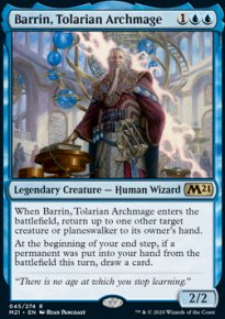 Barrin, Tolarian Archmage - Core Set 2021