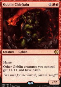 Goblin Chieftain - Merfolks vs. Goblins