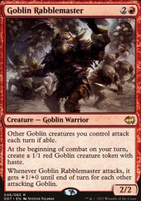 Goblin Rabblemaster - Merfolks vs. Goblins