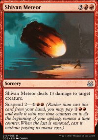 Shivan Meteor - Mind vs. Might