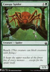 Canopy Spider - Mystery Booster