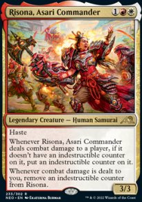 Risona, Asari Commander 1 - Kamigawa: Neon Dynasty