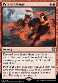 Pyretic Charge - Outlaws of Thunder Junction Commander Decks