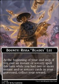Bounty: Rissa "Blades" Lee - Outlaws of Thunder Junction Commander Decks