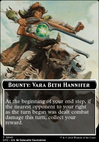 Bounty: Vara Beth Hannifer  - Outlaws of Thunder Junction Commander Decks