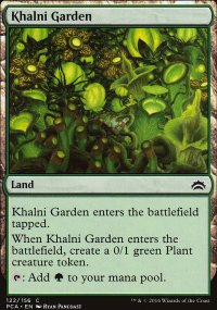 Khalni Garden - Planechase Anthology decks