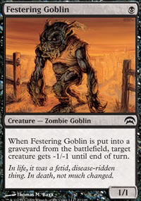 Festering Goblin - Planechase decks