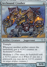 Arcbound Crusher - Planechase decks