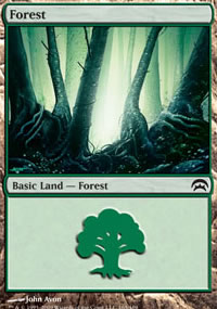 Forest 1 - Planechase decks