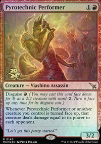 Pyrotechnic Performer - Prerelease Promos
