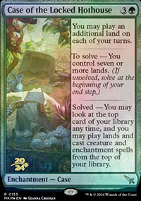 Case of the Locked Hothouse - Prerelease Promos