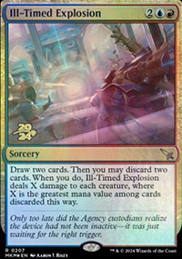 Ill-Timed Explosion - Prerelease Promos