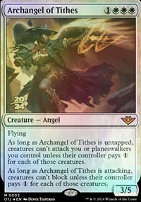 Archangel of Tithes - Prerelease Promos