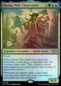 Bonny Pall, Clearcutter - Prerelease Promos