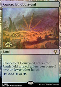 Concealed Courtyard - Prerelease Promos