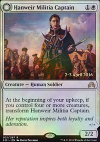 Hanweir Militia Captain - Prerelease Promos