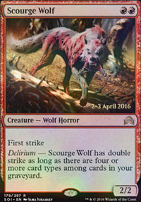 Scourge Wolf - Prerelease Promos