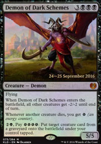 Demon of Dark Schemes - Prerelease Promos