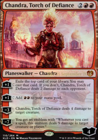 Chandra, Torch of Defiance - Prerelease Promos