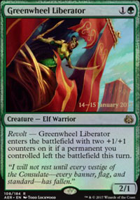 Greenwheel Liberator - Prerelease Promos