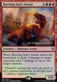 Burning Sun's Avatar - Prerelease Promos