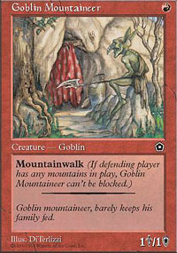 Goblin Mountaineer - Portal Second Age