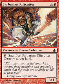 Barbarian Riftcutter - Ravnica: City of Guilds