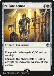 A-Plate Armor - MTG Arena: Rebalanced Cards