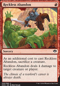 Reckless Abandon - Speed vs. Cunning