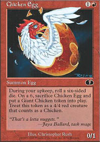 Chicken Egg - Unglued