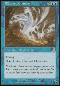 Blizzard Elemental - Urza's Destiny