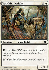 Youthful Knight - 10th Edition