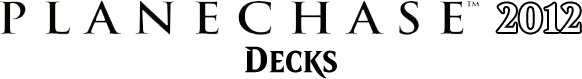 Planechase 2012 decks logo