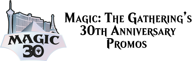 Magic: The Gathering's 30th Anniversary Promos logo