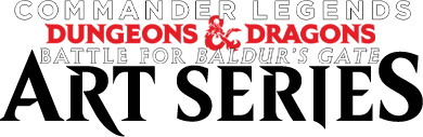 Commander Legends: Battle for Baldur's Gate - Art Series logo