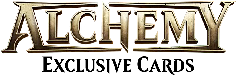 Alchemy: Exclusive Cards logo