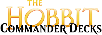 the Hobbit Commander Decks logo