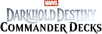 Marvel: Darkhold Destiny Commander Decks logo