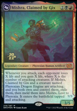 mishra mtg card Competitive Commander Aggro Meld Deck - Rakdos - Black Red - EDH cEDH - Mishra, Claimed by Gix - 100 - Custom Magic The Gathering Deck This ability triggers only once each turn. Mishra's Factory is the most