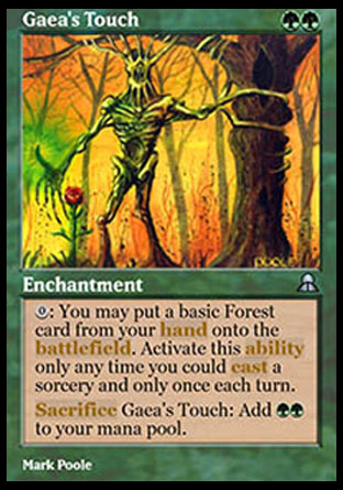 エラーカード Gaea's Touch Gaea's Touch - mtgpics.com