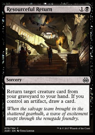 Resourceful Return - mtgpics.com