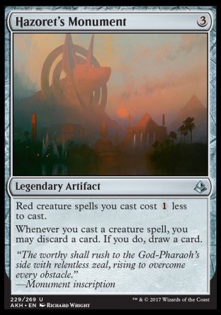 Hazoret's Monument - mtgpics.com