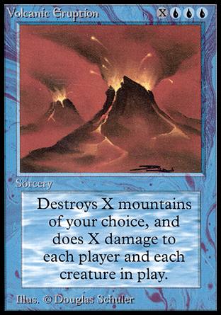 Volcanic Eruption - mtgpics.com