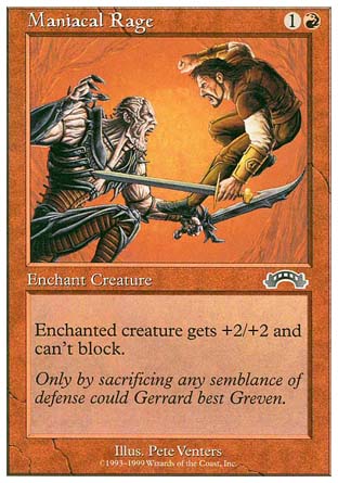 Maniacal Rage - mtgpics.com