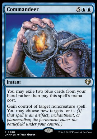 Spell Table Commander Commandeer - mtgpics.com